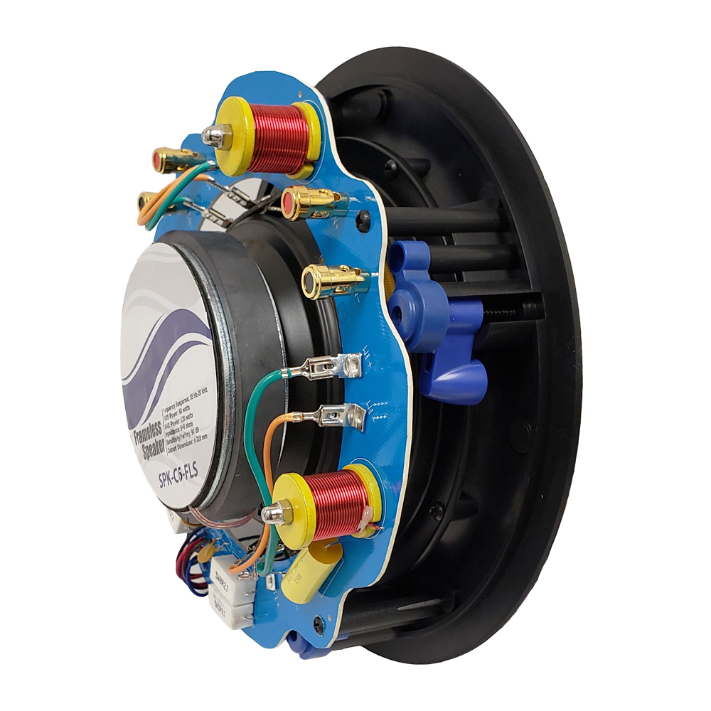 HF-C6FLS: 6.5" 2-way Stereo Frameless Ceiling Speaker - 120W Max (Single)